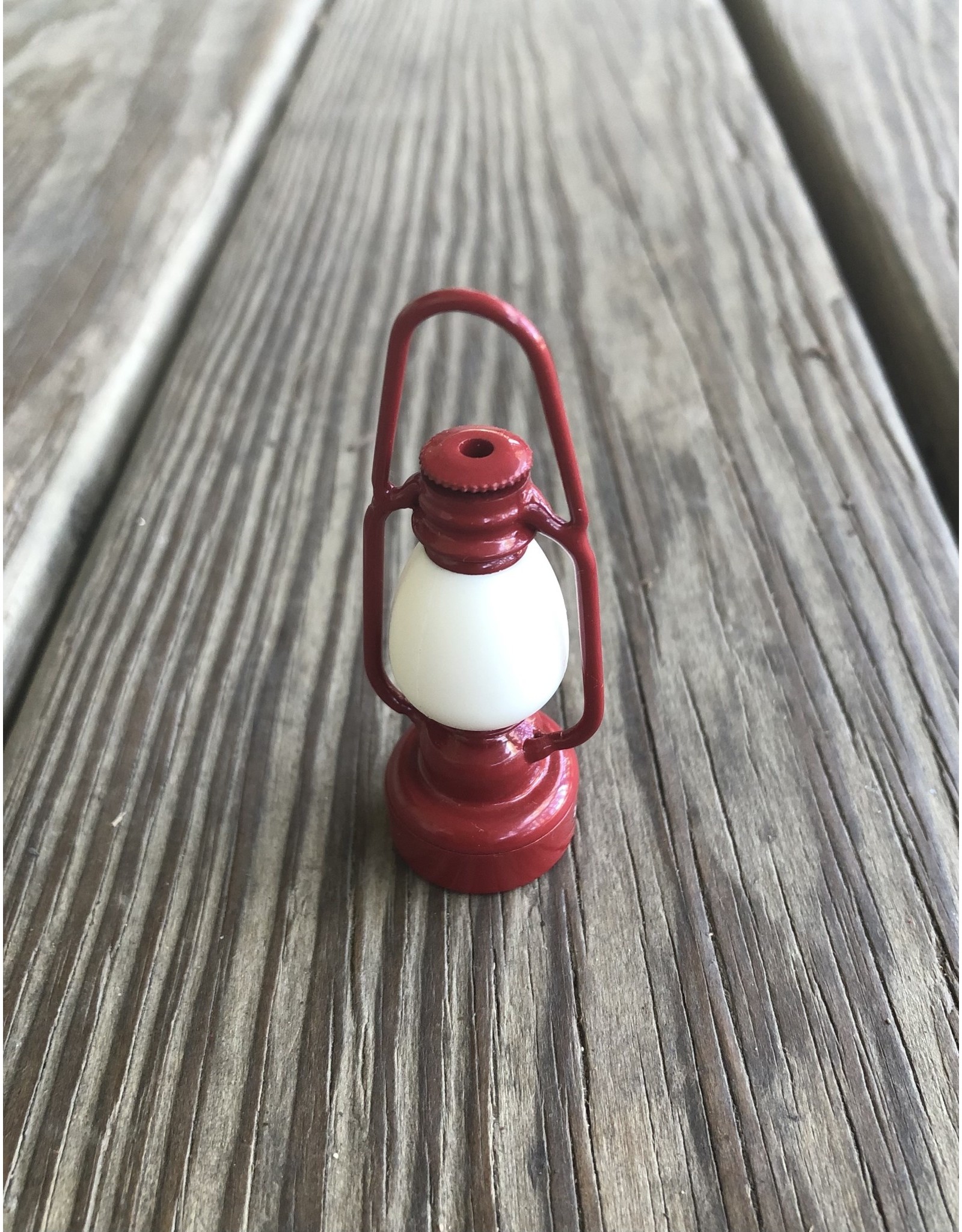 Tiny Red Vintage Lantern 2.5" - Maileg
