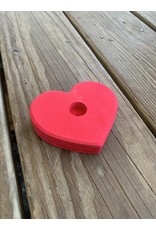 RED HEART CANDLE HOLDER - Grimm's
