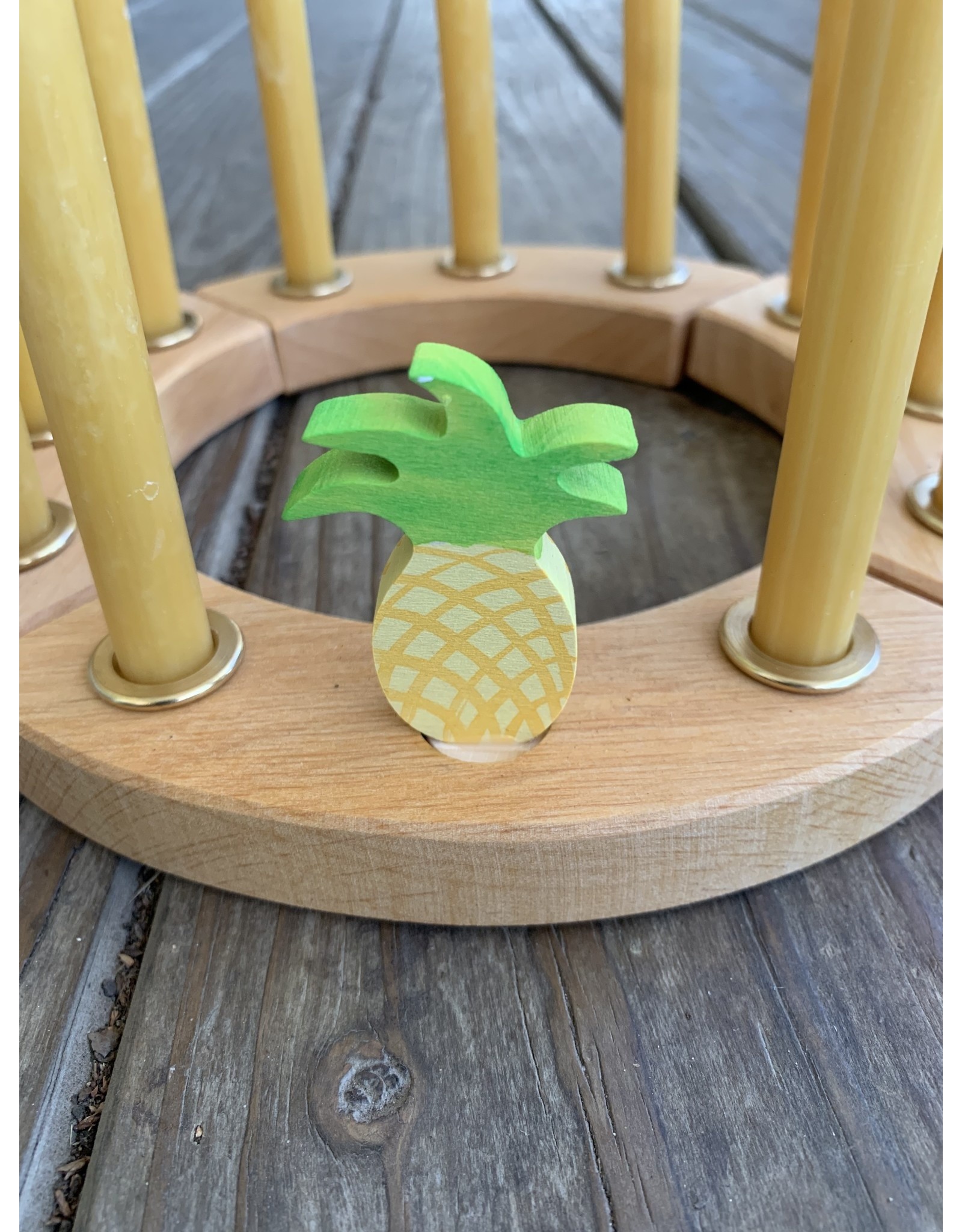 Candle Ring Figure Pineapple - Grimm's