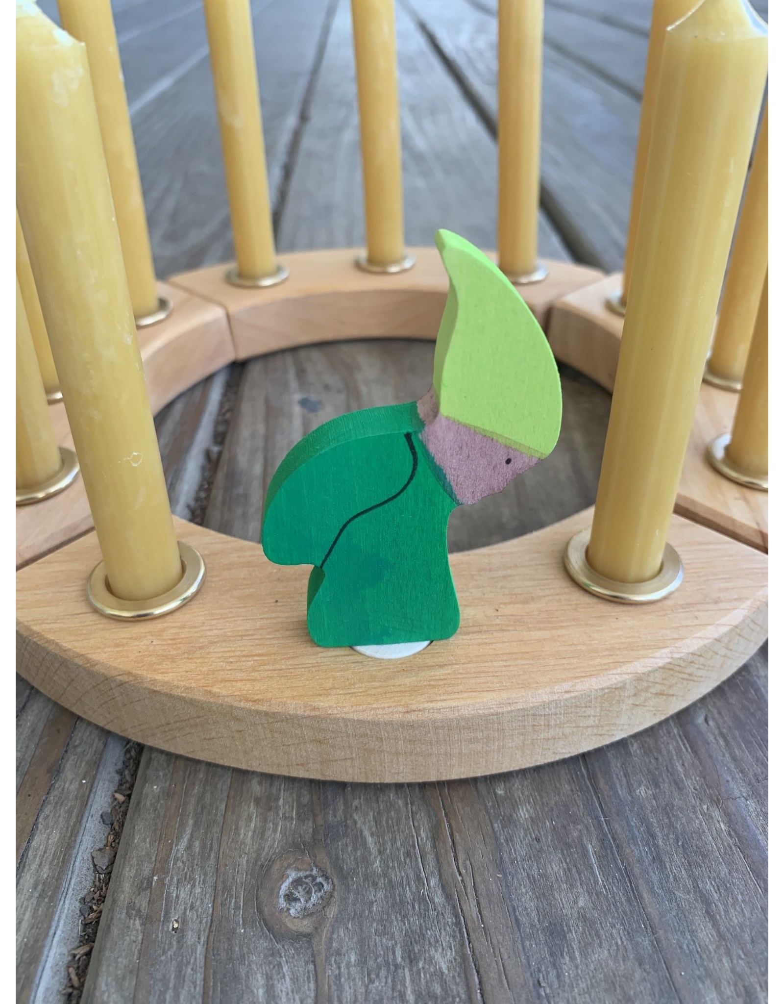 Candle Ring Figure Spring Dwarf - Grimm's