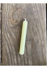 Cream White Beeswax Candle 4in - Grimm's