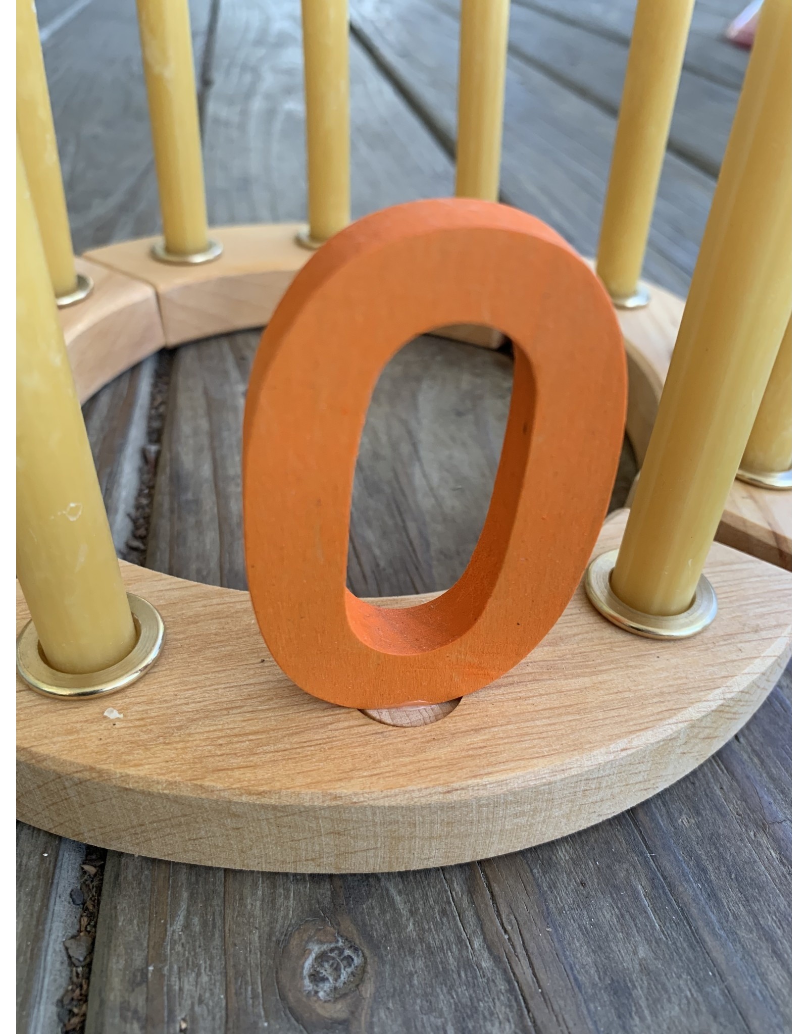 Decorative Number 0 Smooth - Grimm's