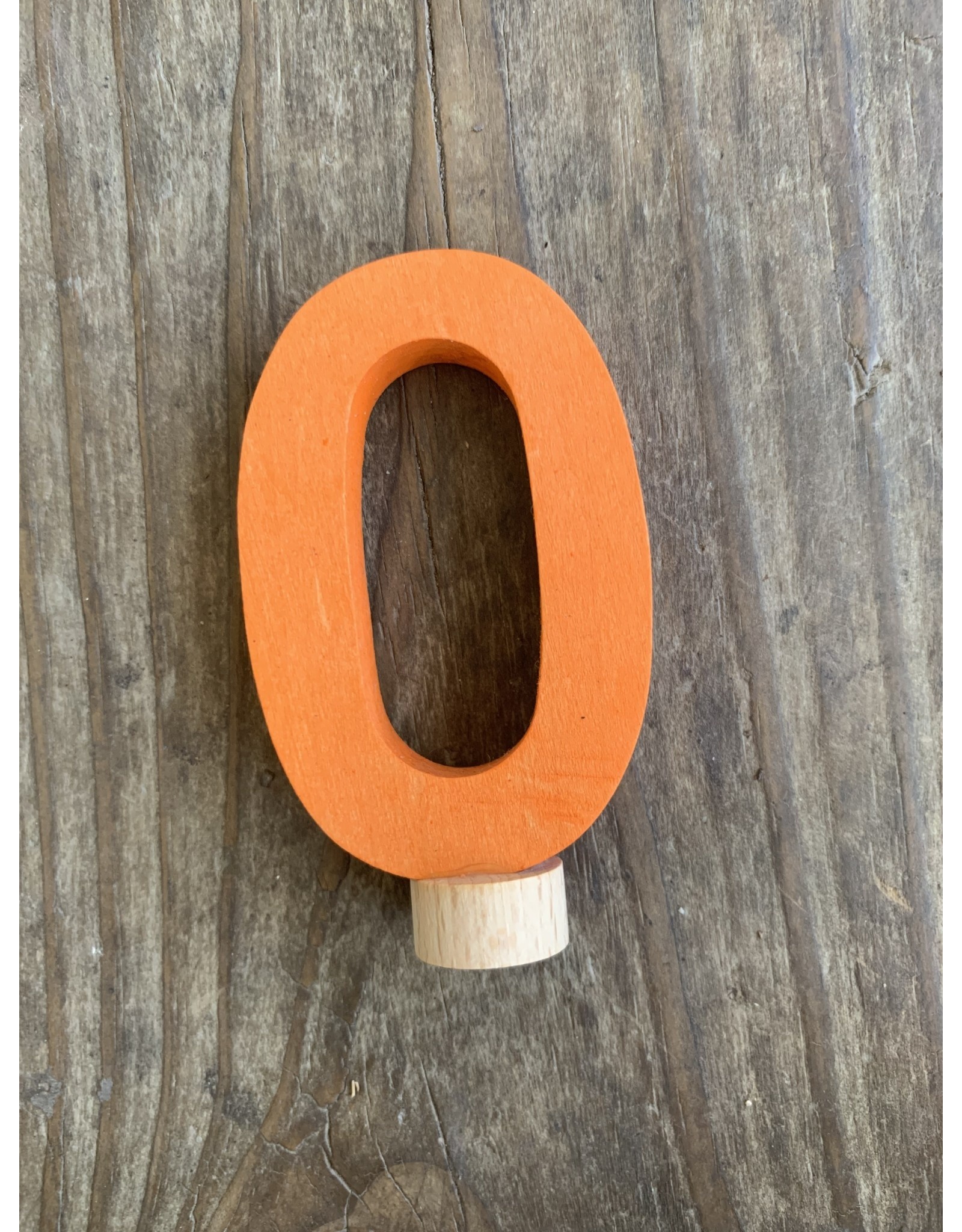 Decorative Number 0 Smooth - Grimm's