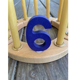 Decorative Number 6 Smooth - Grimm's