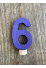 Decorative Number 6 Smooth - Grimm's