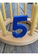 Decorative Number 5 Smooth - Grimm's