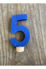 Decorative Number 5 Smooth - Grimm's