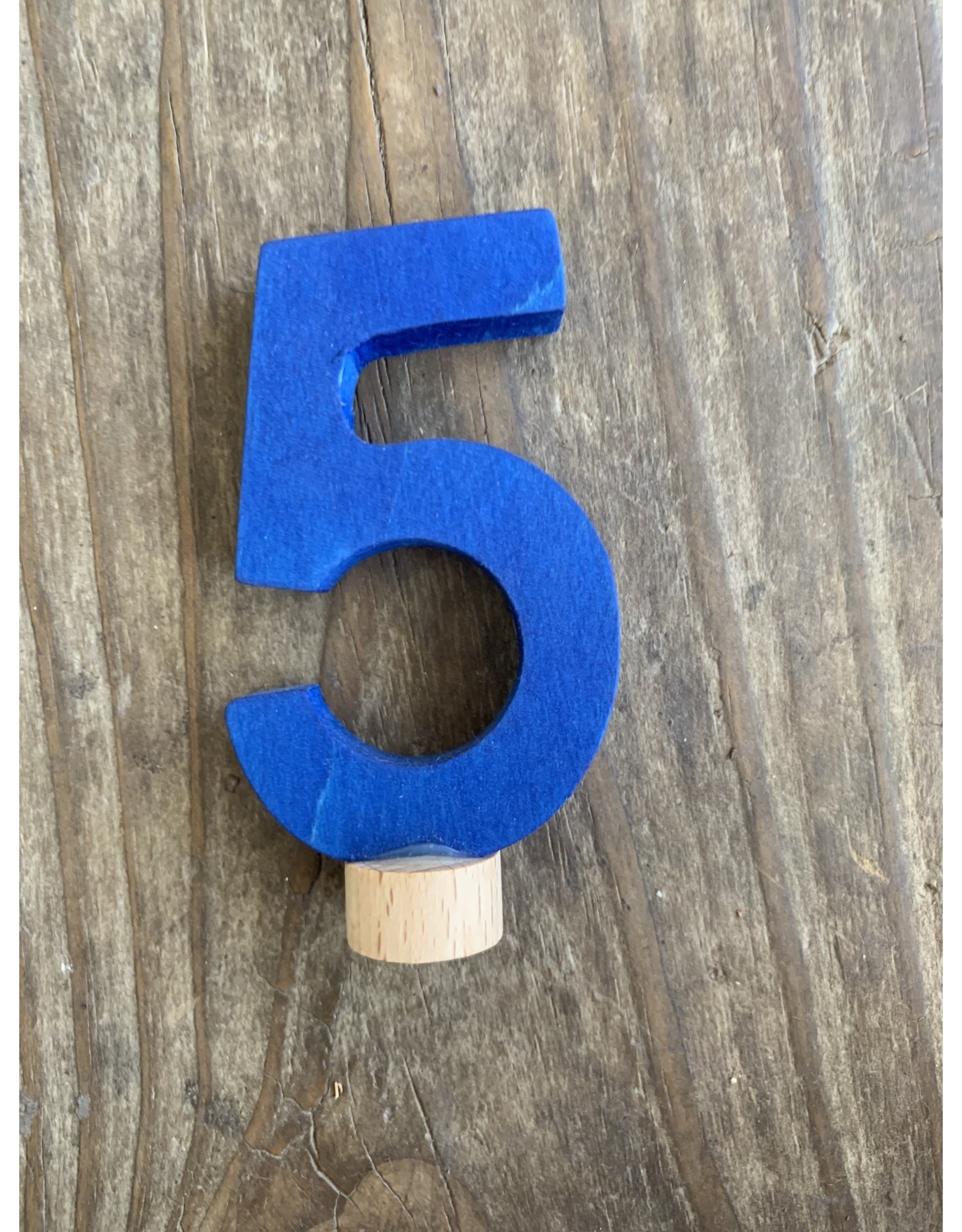 Decorative Number 5 Smooth - Grimm's