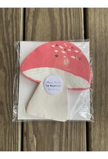 Toadstool Napkins - set of 16