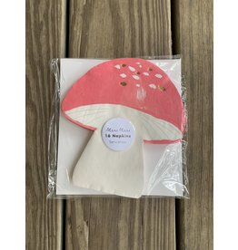 Toadstool Napkins - set of 16