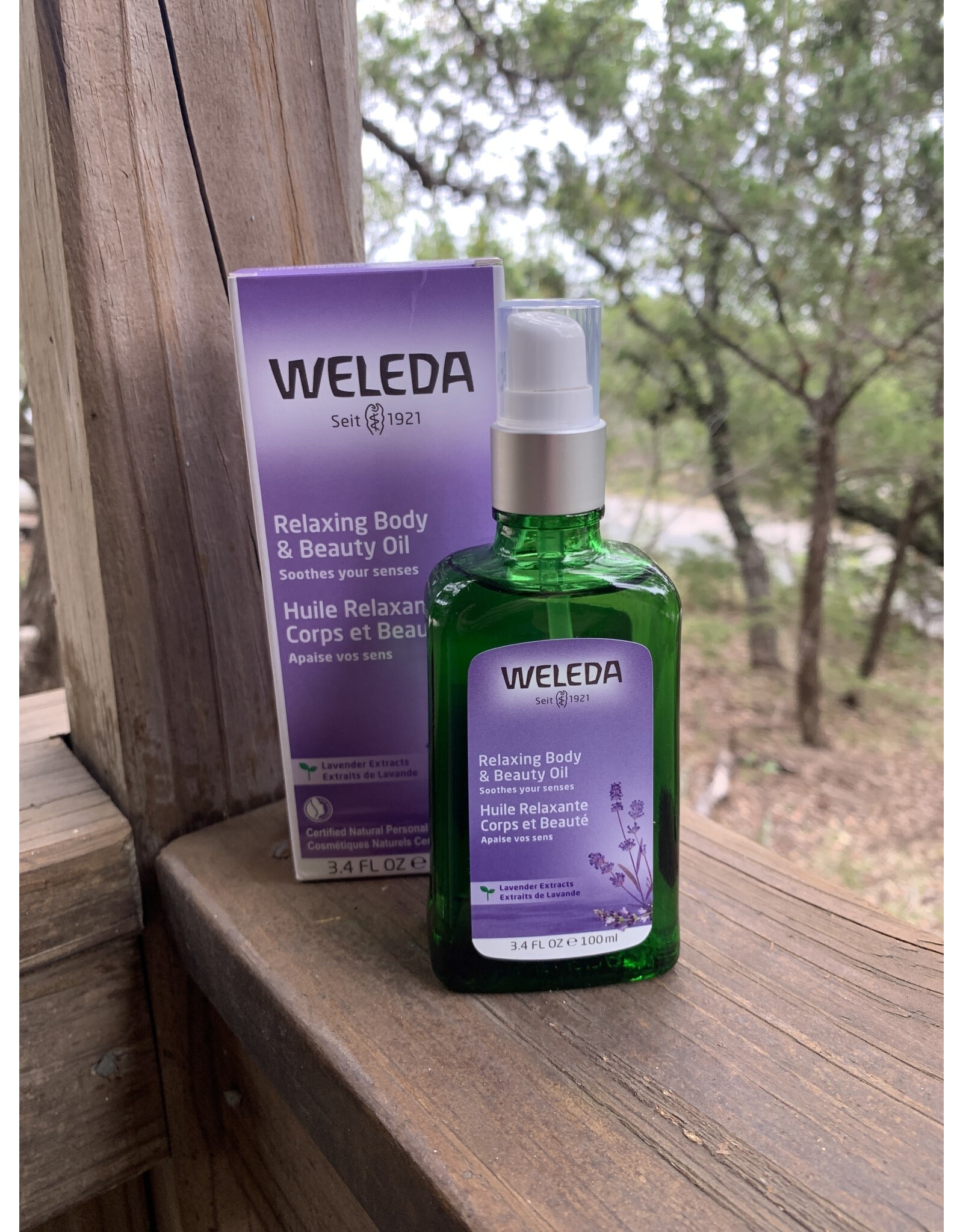 Lavender Relaxing Body Oil 3.4oz Weleda