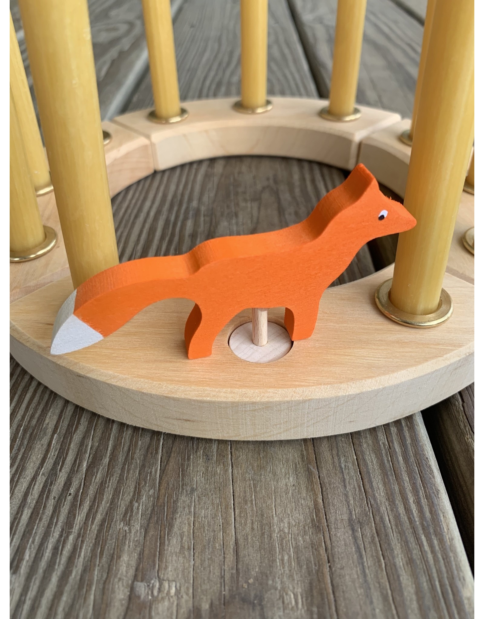 Candle Ring Figure Fox - Grimm's