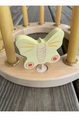 Candle Ring Figure Yellow Butterfly - Grimm's