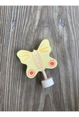 Candle Ring Figure Yellow Butterfly - Grimm's