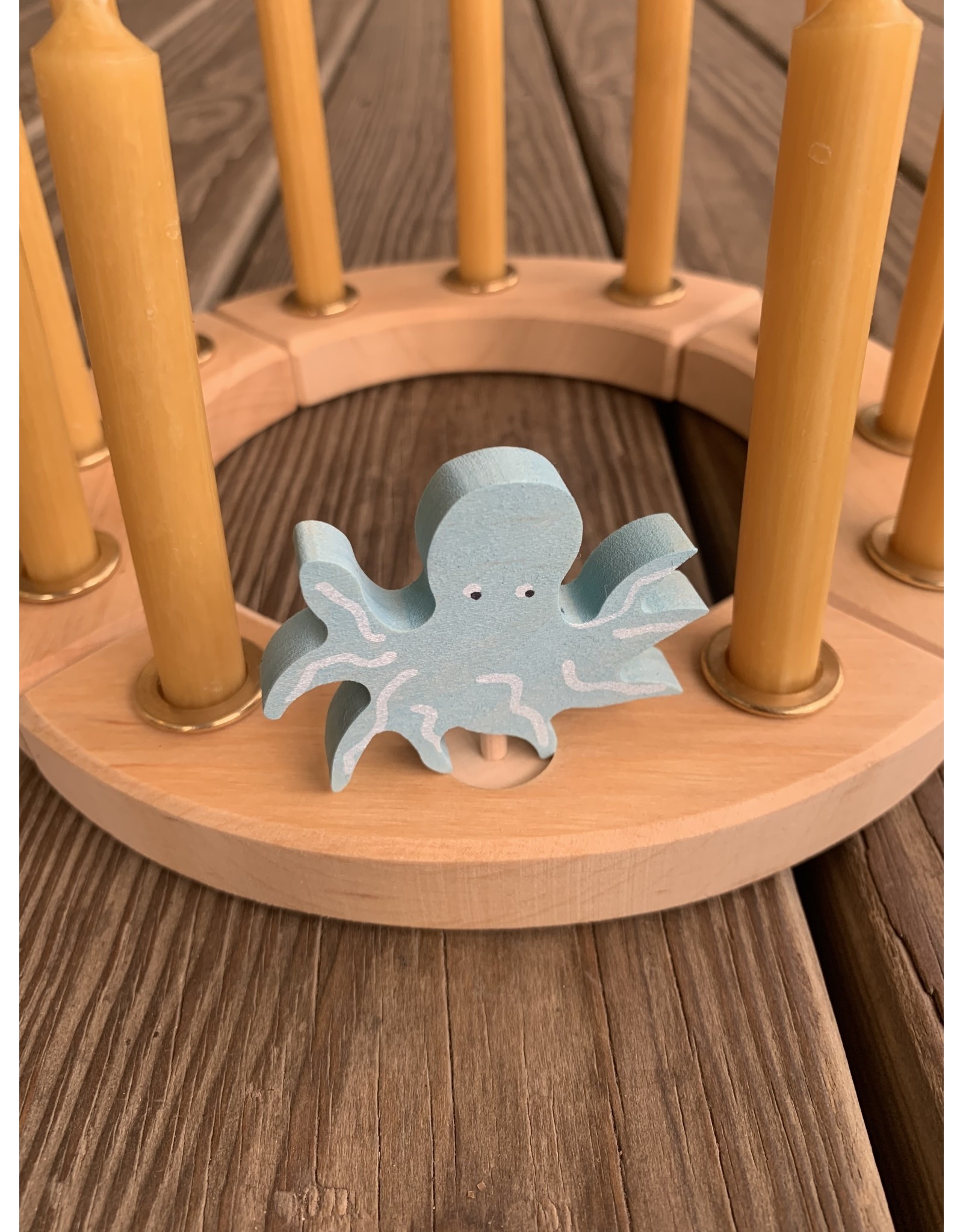 Candle Ring Figure Octopus - Grimm's