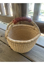 Small Bolga Basket Natural 9in - 11in