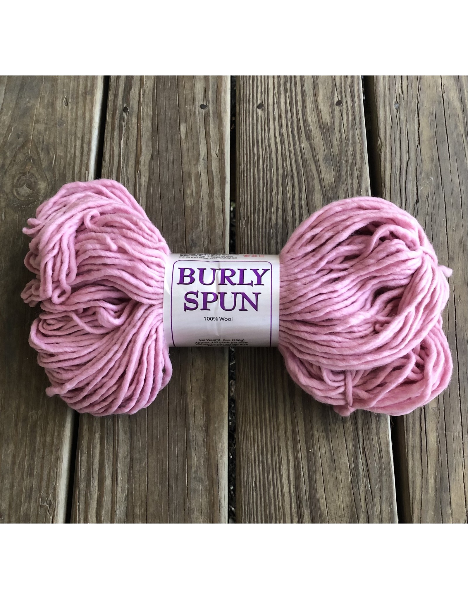 BURLY SPUN 100% WOOL Baby Blush BS197