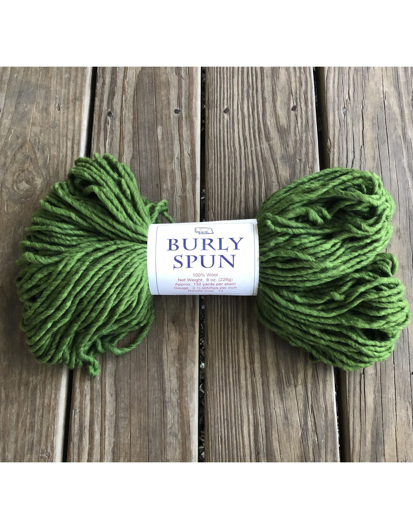 BURLY SPUN 100% WOOL Kiwi BS191
