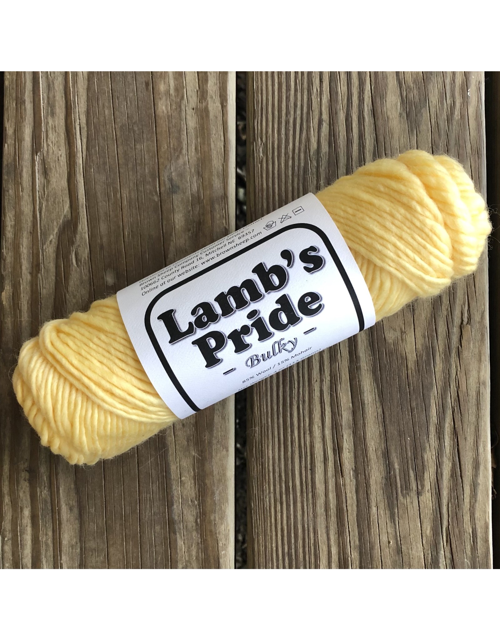 LAMBS PRIDE Bulky Sun Yellow BM13