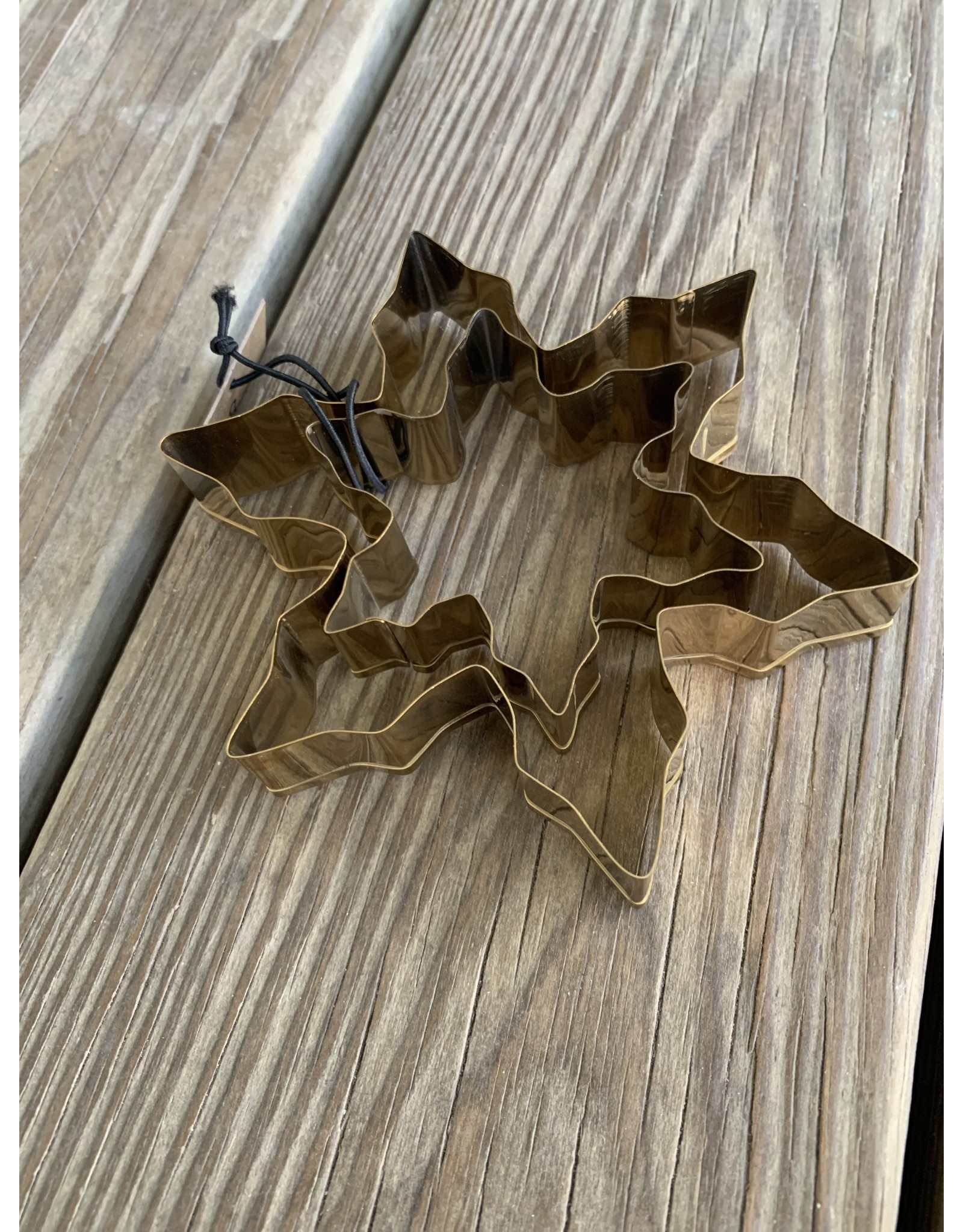 6 Point Snowflake Cookie Cutter Set