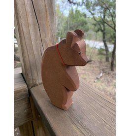 Bear Large Standing Head Low - Ostheimer