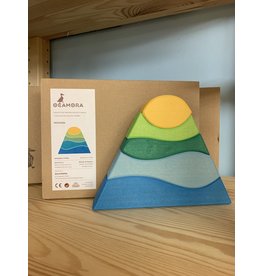 Mountain Stacker - Blue. Sale Price! Was $48. Ocamora