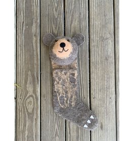 Wooly Wildlife Stocking - Bear