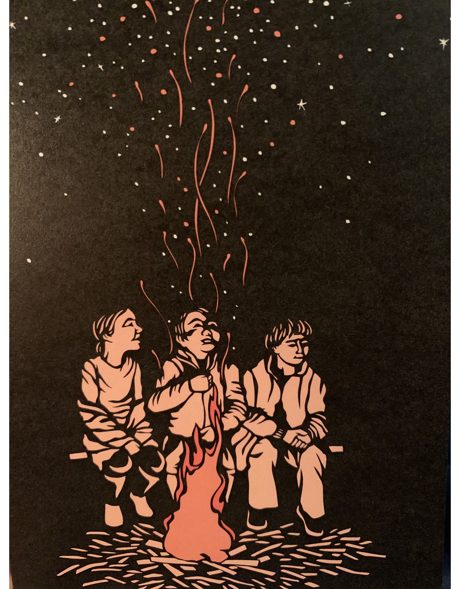 We Are Starlight Notecard by Nikki McClure - Blank Inside