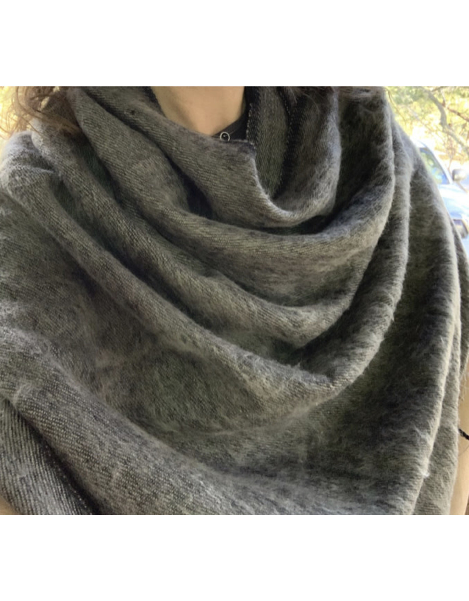 Brushed Woven Shawl