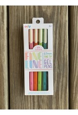 Fine Line Gel Pen Set of 6