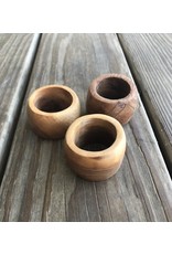 Wild Olive Wood Napkin Ring - Kenya