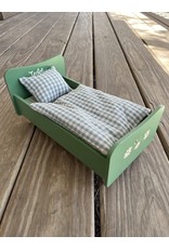 Wooden Bed, Dusty Green - Maileg