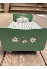 Wooden Bed, Dusty Green - Maileg
