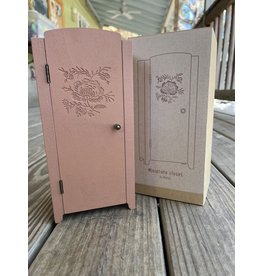 Miniature Closet, Dusty Rose - Maileg