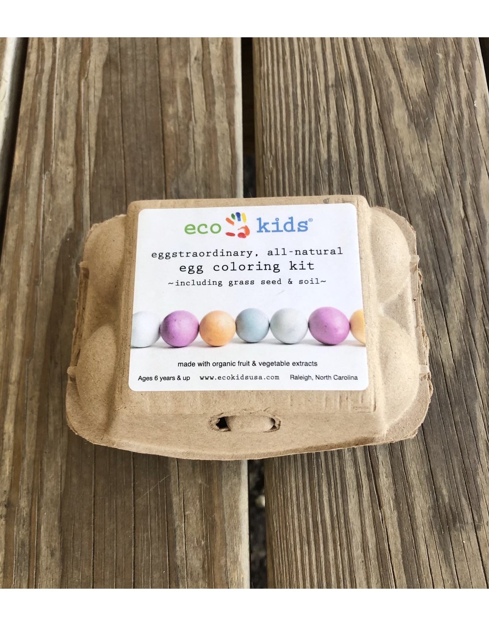 Eco Egg Dying Kit with Grass