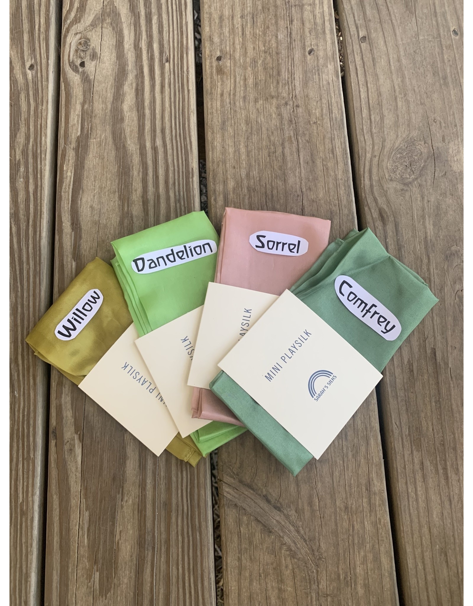 Mini Playsilks - Spring Limited Edition. Sarah's Silk's