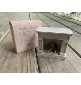Fireplace - Mouse. Off White. Maileg