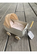 Micro Pram - Yellow. 2023 Maileg