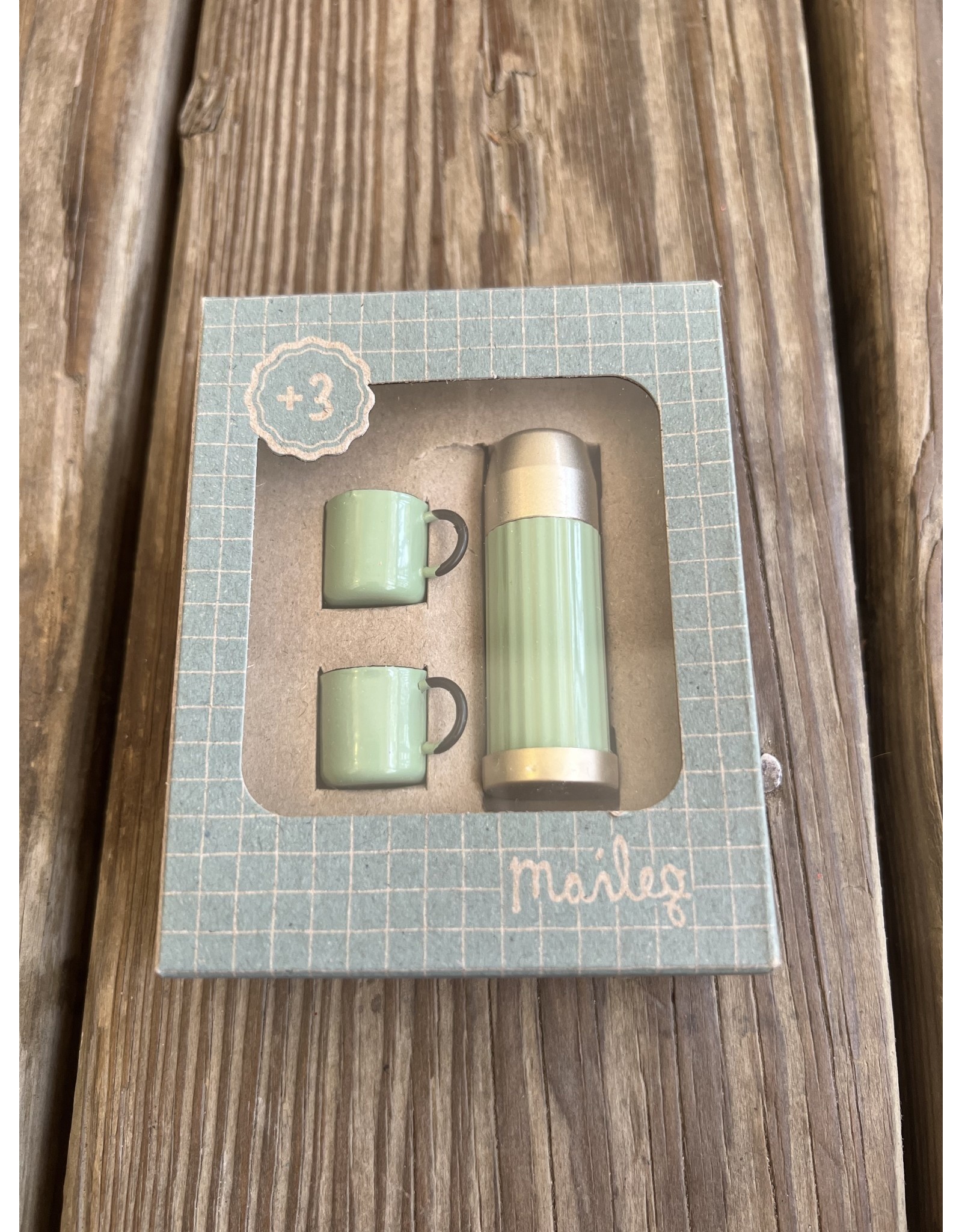 Mint Thermos and Cups - 2023 Maileg