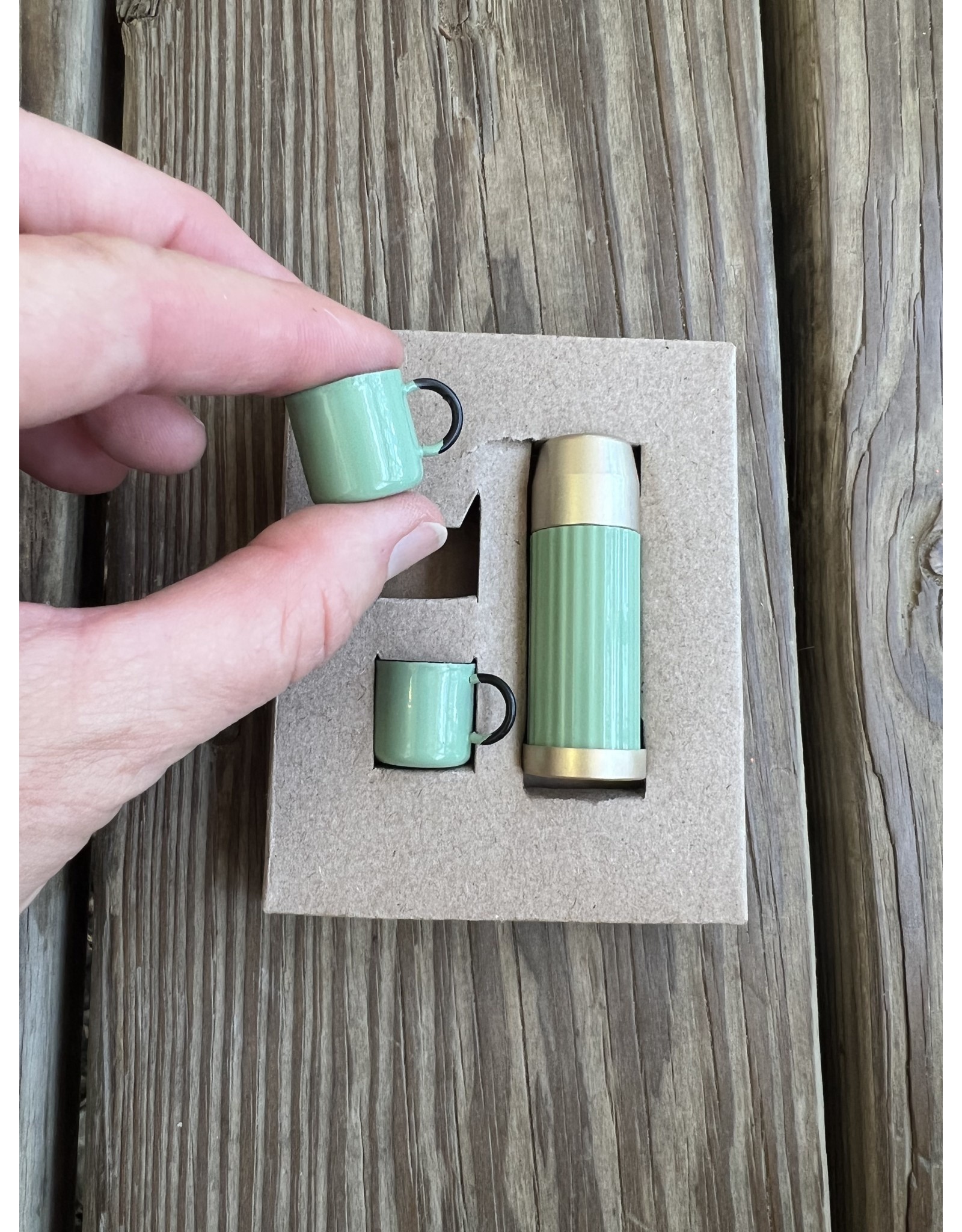 Mint Thermos and Cups - 2023 Maileg