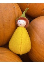 Pumpkin Pixie - yellow (light skin, red hair)