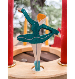 Candle Ring Figure Ballerina Sea Breeze - Grimm's