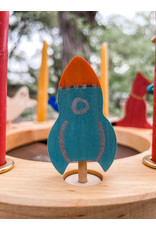 Candle Ring Figure Rocket - Grimm's