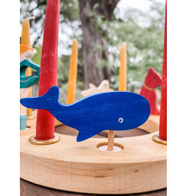 Candle Ring Figure Whale - Grimm's