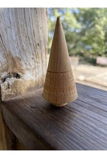 Etched Wood Tree 4” tall