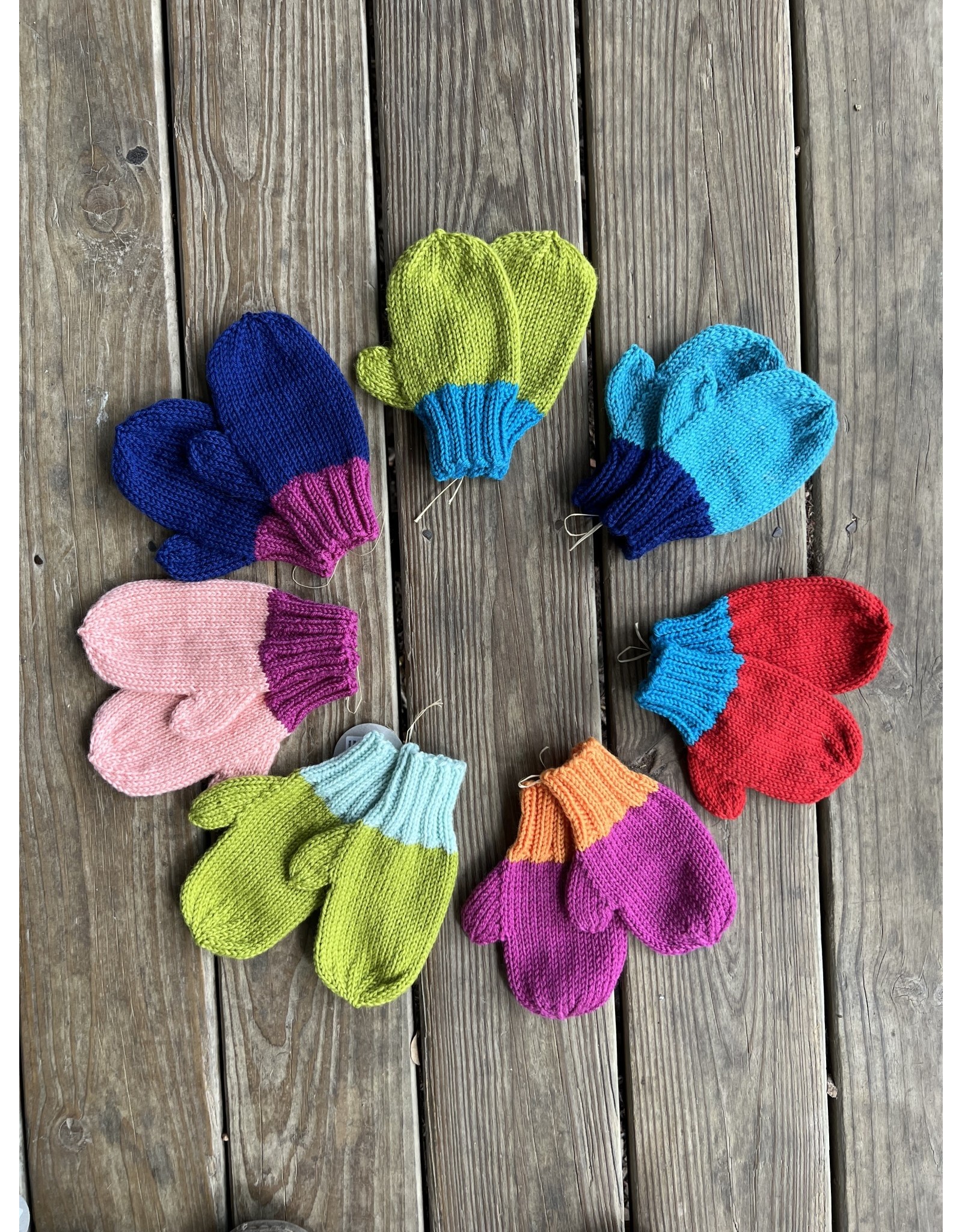 Medium Childrens Mittens by Kimberly Margaret. washable. Various