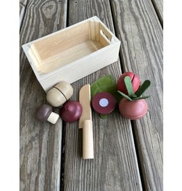 Wooden Vegetables Play Set