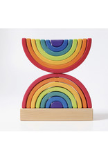 Rainbow Stacking Tower - Grimm's. Local Pick Up Only
