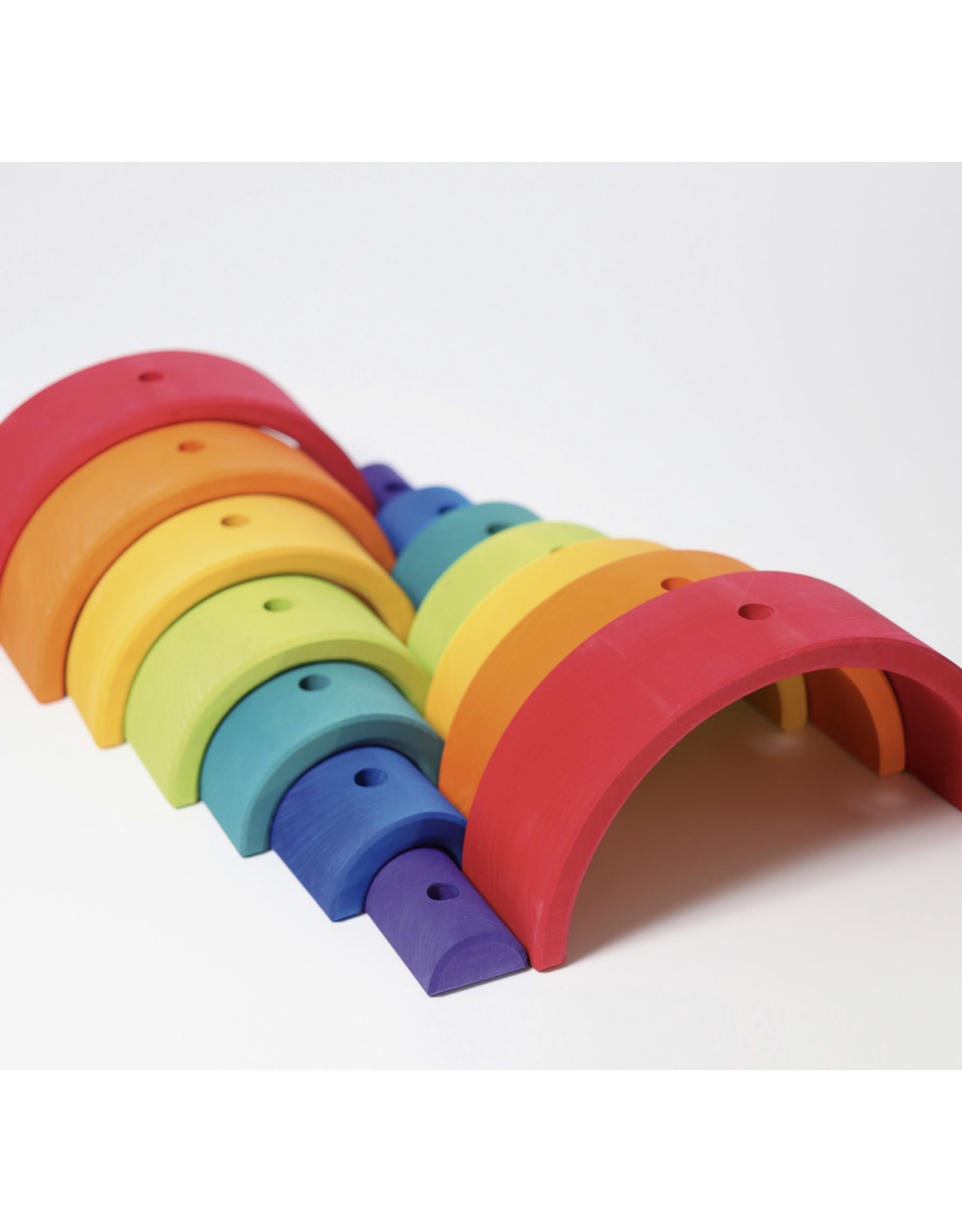 Rainbow Stacking Tower - Grimm's. Local Pick Up Only