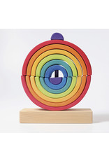 Rainbow Stacking Tower - Grimm's. Local Pick Up Only